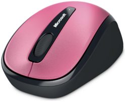 Microsoft - 3500 - Wireless Mouse - Pink - Gloss